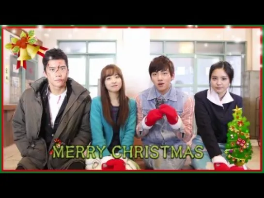 [OFFICIAL] APINK (NaEun), Park BoYoung, Ji ChangWook & Ha SeokJin - Christmas Greetings [121223]