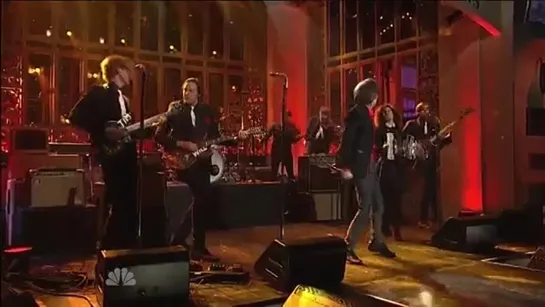 Mick Jagger & Arcade Fire (with Nikolai Fraiture) – “The Last Time” (The Rolling Stones cover) | SNL 2012