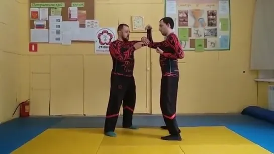 Wing Chun. Применение бон сао.