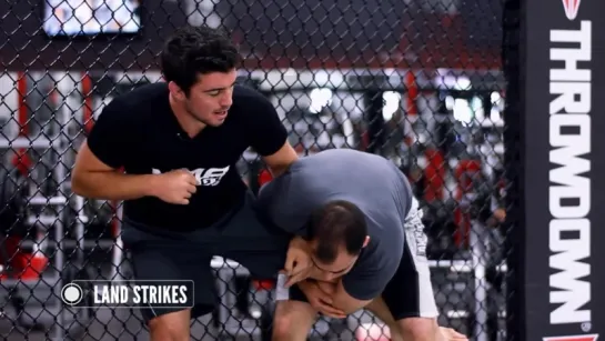 Takedown Defense for MMA Cage Fighting