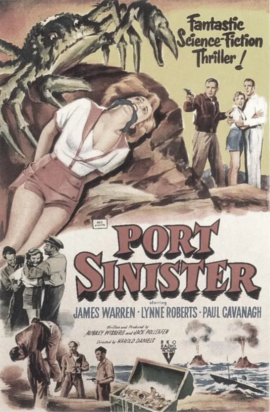 Порт погибели / Port Sinister / Beast Of Paradise Isle 1953 Русский ЛО (den904) для kosmoaelita.com