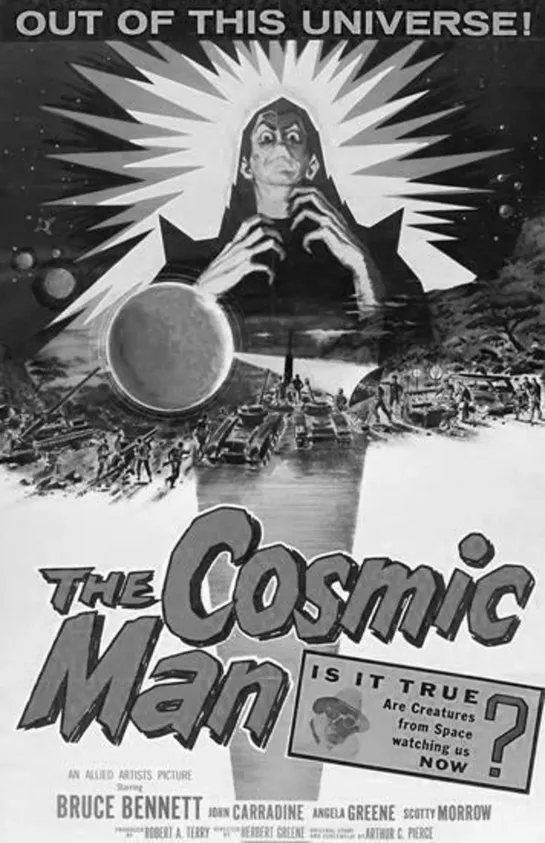 Космический человек / Пришелец из космоса / The Cosmic Man 1959 Рус ЛО (den904) для kosmoaelita.com