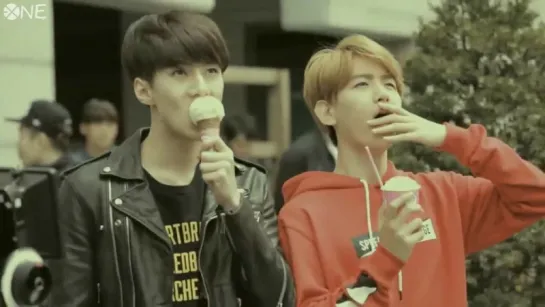 [РУС.САБ] 150508 EXO Baskin Robbins - Special film NG Cut