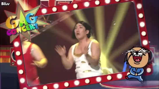 150808 Wiggle Wiggle2 @ Gag Concert (рус саб) [Bliss]