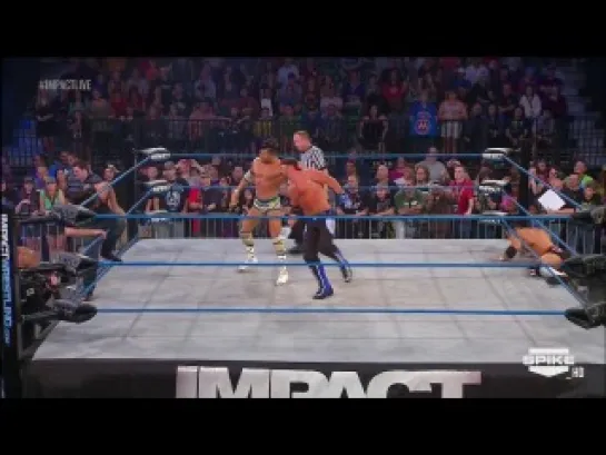 Magnus vs AJ Styles (No DQ) (IW 09.01.2014) TNATION.RU