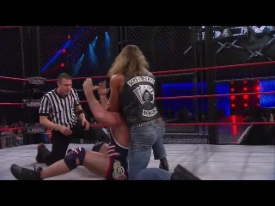 Wes Brisco vs Kurt Angle (Steel Cage) (Lockdown 2013)