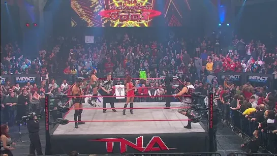 Jeff Hardy vs Bobby Roode vs James Storm vs Bully Ray (AAO 2012) TNATION.RU