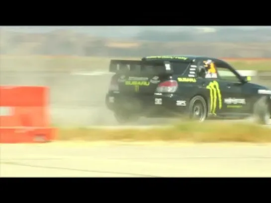 Ken Block. GYMKHANA Testing and Practice (09.2008)