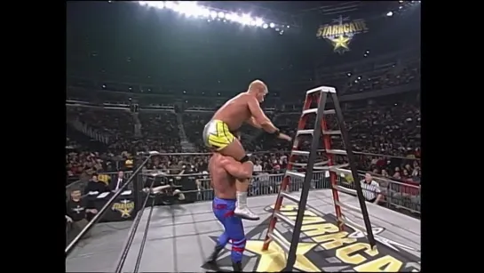 Jeff Jarrett vs Chris Benoit (Ladder) (WCW - Starrcade 1999) TNATION.RU