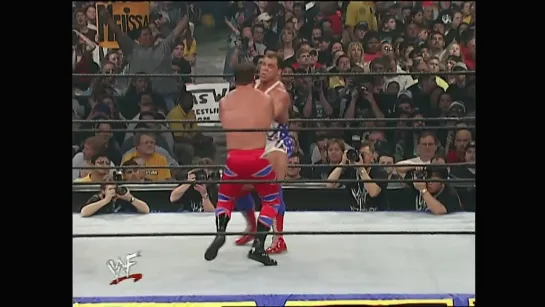 Kurt Angle vs Chris Benoit (WWF - Wrestlemania X7) TNATION.RU