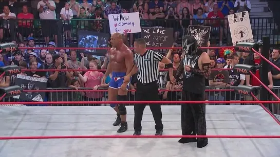 Kurt Angle & Willow vs EC3 & Rockstar Spud (Sacrifice 2014) (TNATION.RU)