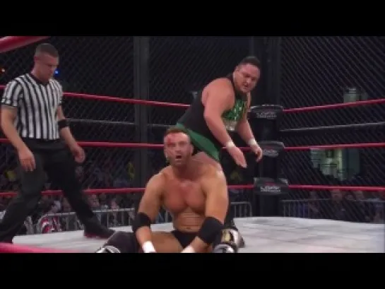 Samoa Joe vs Magnus (Lockdown 2014) (TNATION.RU)