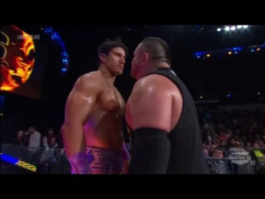 Sting vs Magnus (No DQ) (23.01.2014) TNATION.RU