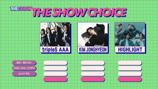 HIGHLIGHT, THE SHOW CHOICE! [THE SHOW 221115]