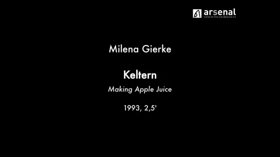 Keltern / Making Apple Juice (1993) dir. Milena Gierke [1080p]