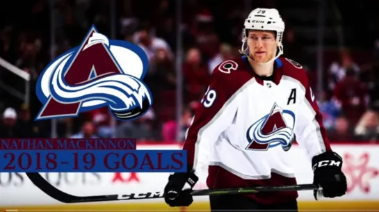 Nathan MacKinnon (#29) ● ALL 41 Goals from 2018/19 Regular Season (HD)