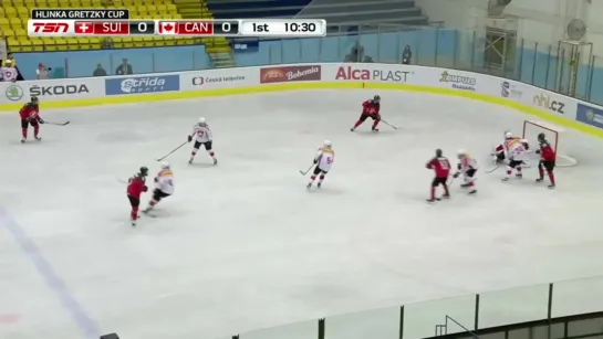 2019 U18 Hlinka Gretzky Cup | Team Canada vs. Team Switzerland [06/08/19]