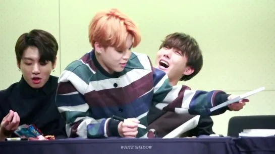 [Fancam] 151221 Jungkook, J-Hope & Jimin @ Jongno Fansign