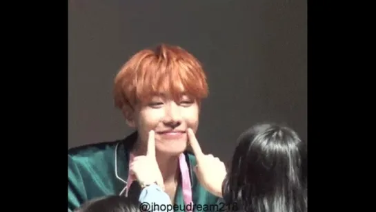 BTS Jhope fansign