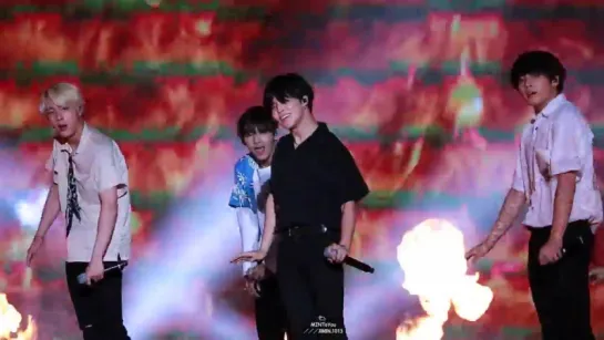 `FANCAM` 160725 Bangtan - Fire @ MBC Music Core 2016 USF Ulsan Summer Festival.