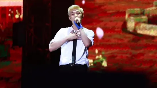 160702 Rap Monster - What Am I To You @On Stage Epilogue in Nanjing