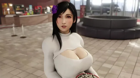 AlenAbyss Asking out Tifa Pt1 No Bra Version