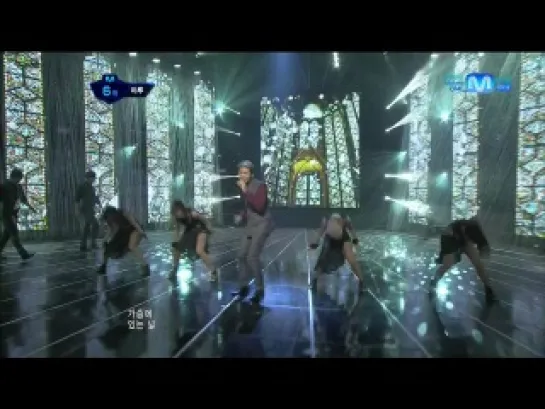 [PERF] 23.08.2012 Eru feat. JunHyung - I Hate You @ Live on Mnet M!Countdown