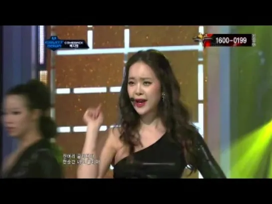 [PERF] 17.05.2012 Baek Ji Young feat. JunHyung - Good Boy @ Live on Mnet M!Countdown