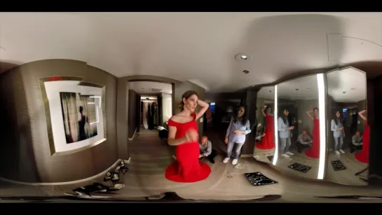 Ashley Greene preps for the Oscars 360-degree video