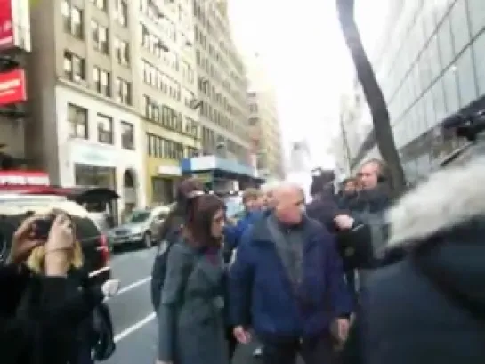 Ashley Greene arriving to the Today Show 11-15-12