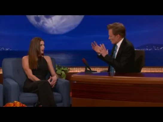 Ashley Greene Gets Bizarro 'Twilight' Fan Requests - CONAN on TBS