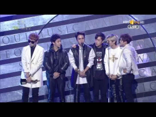 [CUT] 23.01.2014 BEAST - Bonsang Award @ 23rd Seoul Music Awards