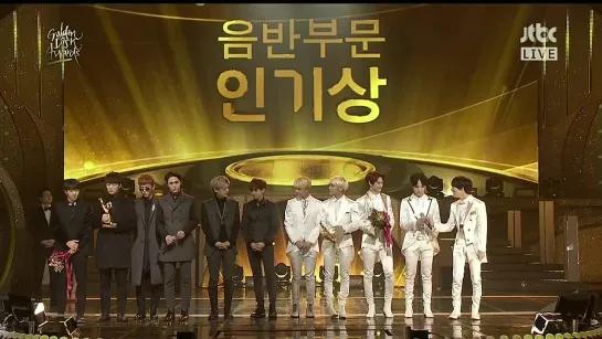 [CUT] 16.01.2014 BEAST - Disk Popularity Award @ 28th Golden Disk Awards