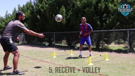 FULL SESSION. Finishing, technique, agility and speed - FDB SOCCER