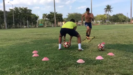 Training Session with former Ft Lauderdale Striker Alejandro Martinez _ Grande 1