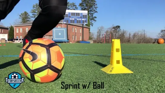 Agility  Shooting Soccer Training - Become a better soccer player