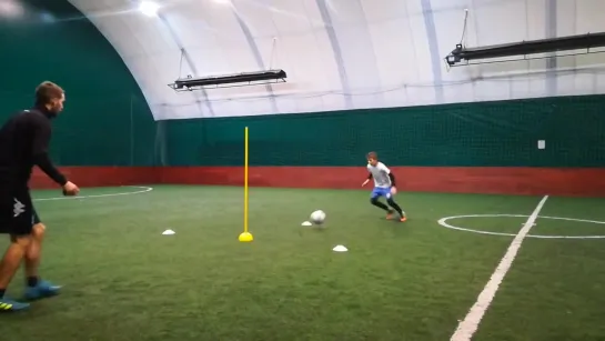 Reverse T pass ( Elite Soccer Academy- Serbia)