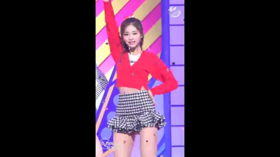 170223  TWICE - Knock Knock @ M!Countdown (Tzuyu focus)