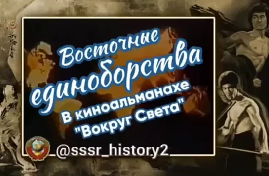 1980-Е ТВ ПРОГРАММА ВОКРУГ СВЕТА - ИСТОРИЯ БОЕВЫХ ИСКУССТВ В СССР В КОНЦЕ ХХ ВЕКА