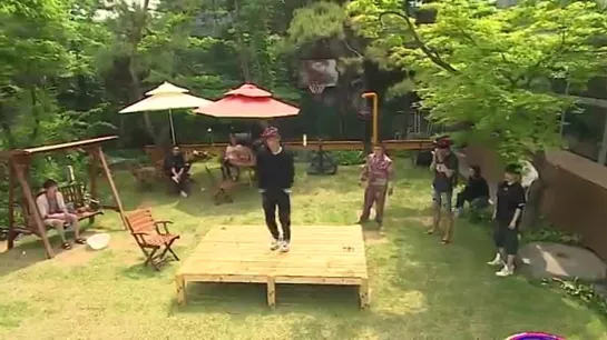 [140704] SBS Roommate EP9 Unaired Footage: Танцуем Overdose