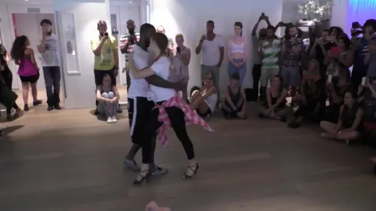 Неотразимые Tony Pirata and Sophy Fox, Kizomba tricks workshop, ILKSF,  02.08.2015 Кизомба - классный танец!