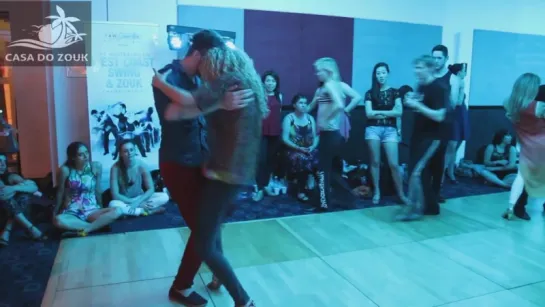 Brunos Epic Social Dance w Audrey Isautier - Casa Do Zouk 2015