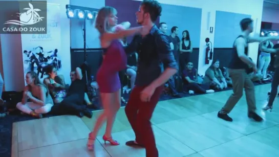 Brunos Epic Social Dance w Natalie  cameo from Larissa - Casa Do Zouk 2015