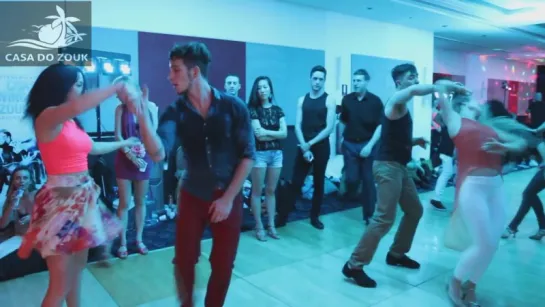 Bruno's epic social dance w x - Cada Do Zouk 2015