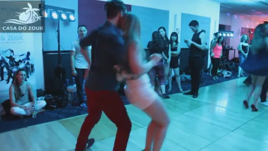 Bruno's epic Social Dance series w Layssa Liebscher - Casa Do Zouk 2015