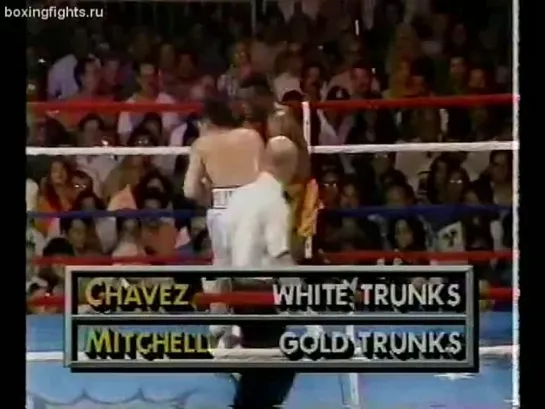 1992-08-01 Julio Cesar Chavez vs Frankie Mitchell (WBC Super Lightweight Title)