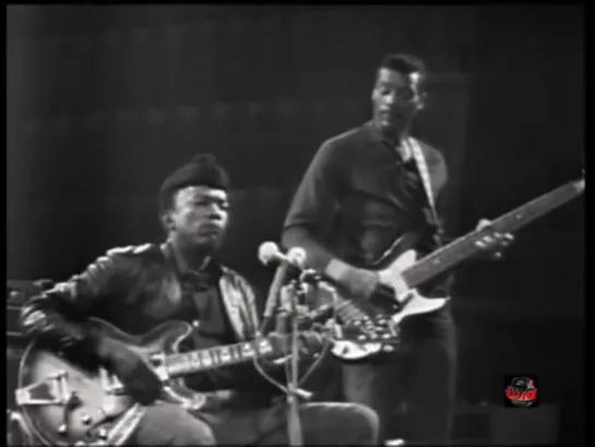 John Lee Hooker (w Carey Bell) - Shake It Baby,  Satisfaction (Live France 1970)