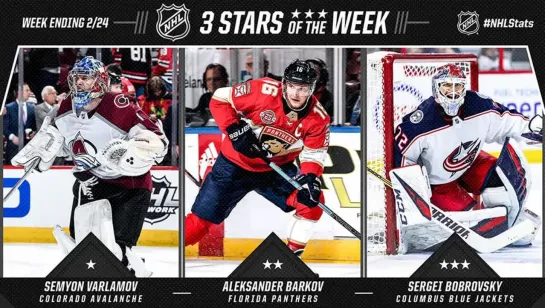 Varlamov earns star of week