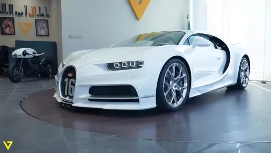 Новый Bugatti Chiron из Саудовской Аравии