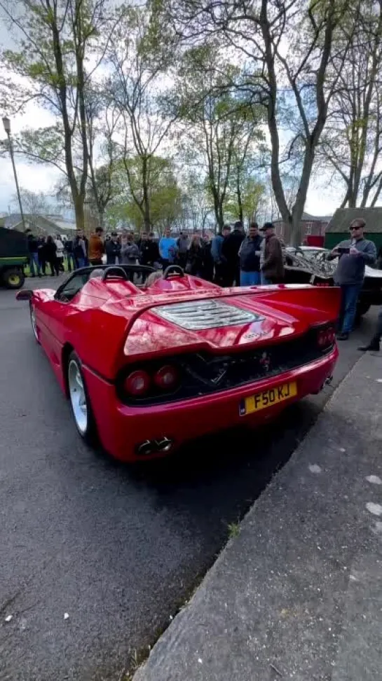 Ferrari F50 на выхлопе Capristo